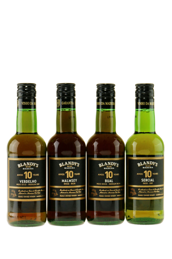 Blandy's 4 pack 10 years Madeira - Bottle Hero