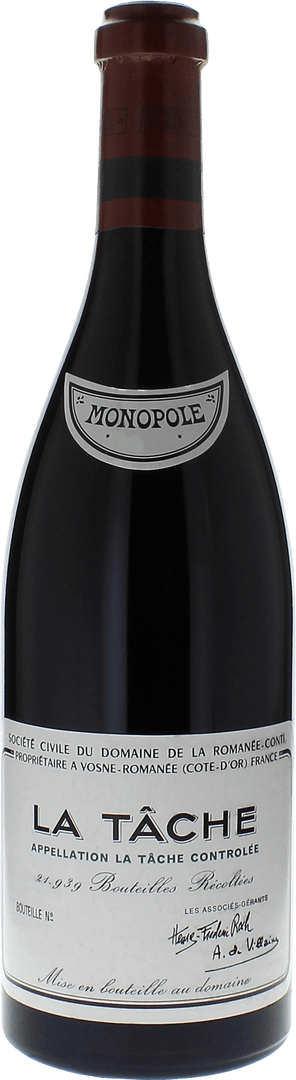 La Tâche Grand Cru Domaine Romanee Conti, 2016 - bottlehero.dk