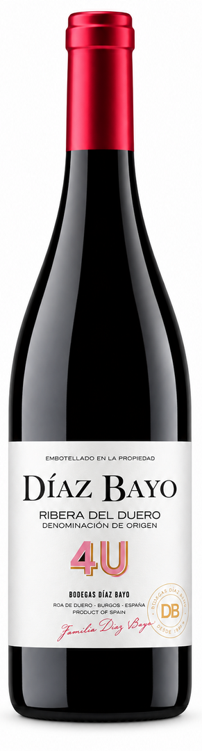 Bodegas Nuestro de Diaz Bayo, 2025 Ribera del Douro 4U - Bottle Hero