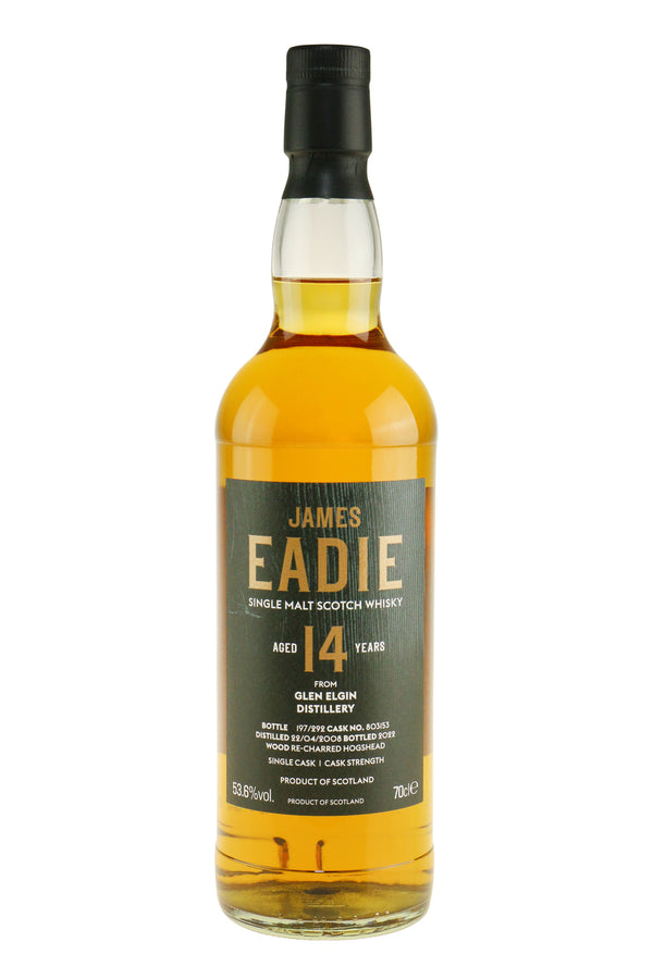 Glen Elgin James Eadie Single Cask # 803153  2022 - bottlehero.dk