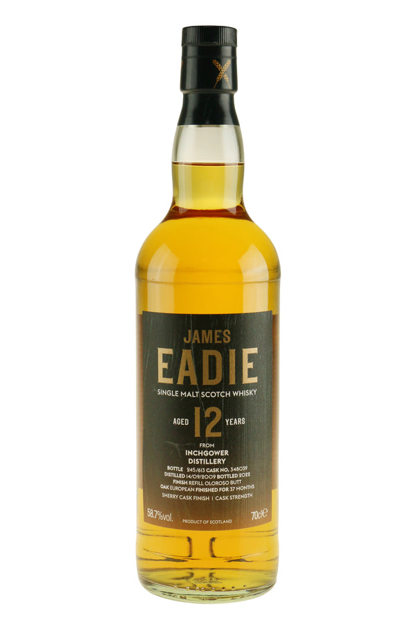 Inchgower James Eadie Single Cask #348039 2022 - Bottle Hero