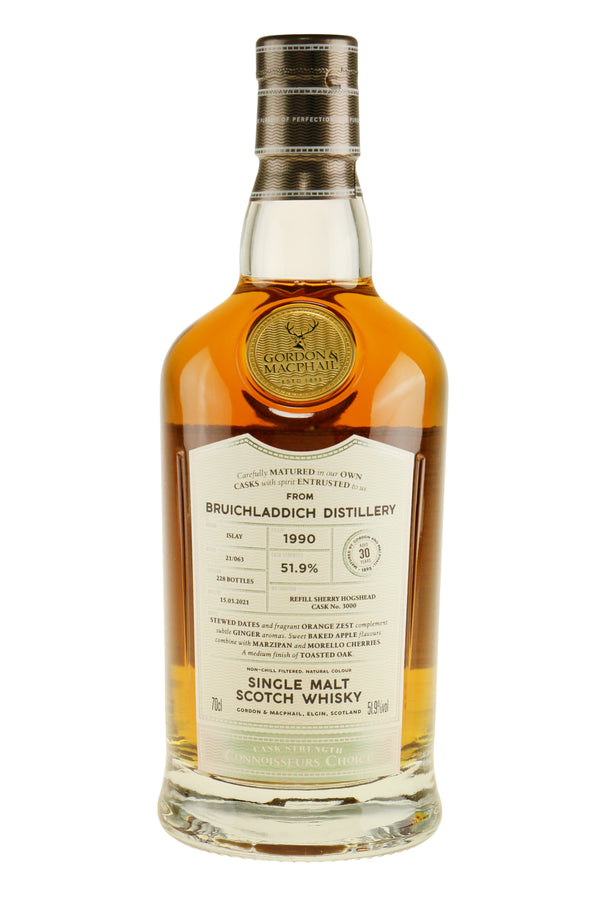 Bruichladdich Vintage 1990 Connoisseurs Choice - Bottle Hero