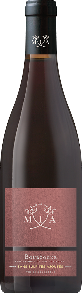 Domaine Mia, Bourgogne Rouge Côte Chalonnaise Sans Souffre, 2021 - Bottle Hero