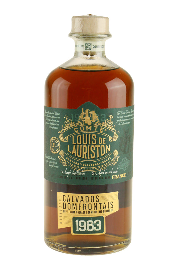 Comte Louis de Lauriston Calvados 1963 - Bottle Hero