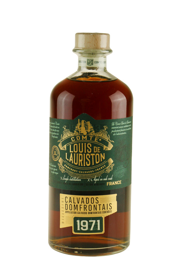 Comte Louis de Lauriston Calvados 1971 - Bottle Hero