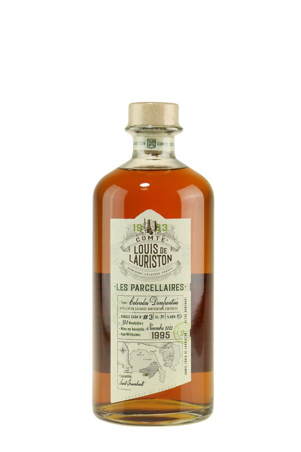 Comte Louis de Lauriston Calvados 1995 Single Cask - Bottle Hero