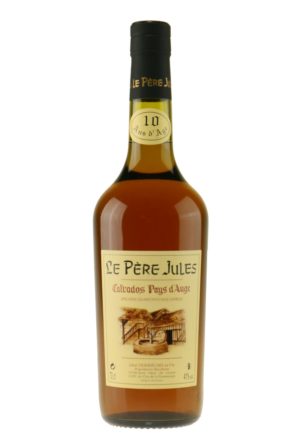 Calvados Pere Jules 10 ans Pays d auge - Bottle Hero