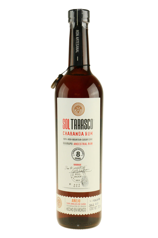 Sol Tarasco Charanda Rum 8 Years Single Cask 221 - Bottle Hero