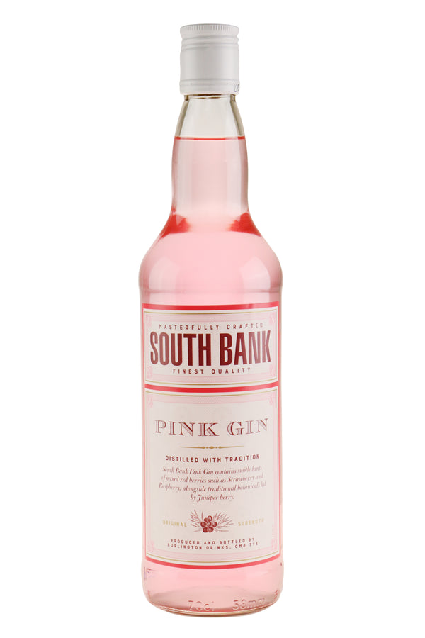 South Bank Pink Gin - Bottle Hero