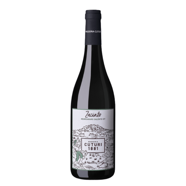 Masseria Cuturi Zacinto Negroamaro Salento 2022 BIO - bottlehero.dk