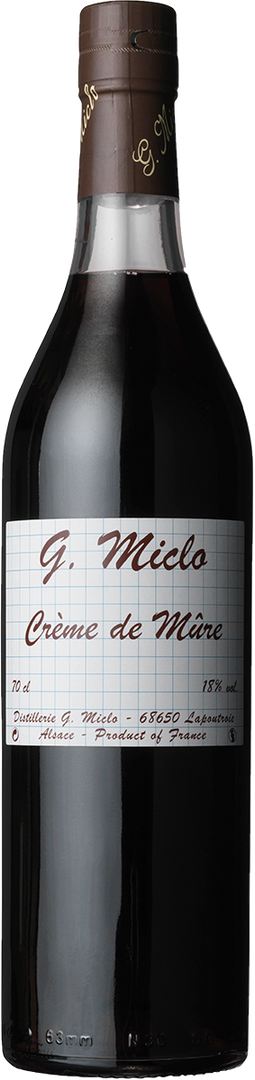 Miclo Distillateur Liquoriste, Creme de Mure 50 cl - Bottle Hero