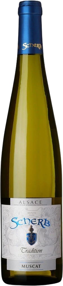 Domaine Bernard Scherb et Fils, Muscat Tradition, 2020 - Bottle Hero