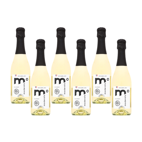 Moderato Originale Sparkling Hvid 0.0% 6 x 75 cl - Bottle Hero