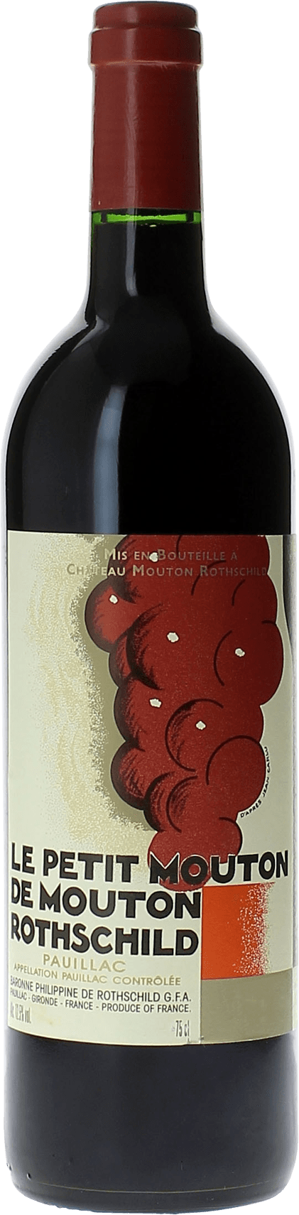 Petit Mouton 2nd Vin De Mouton Rothschild Pauillac, 2022 – Bottle Hero