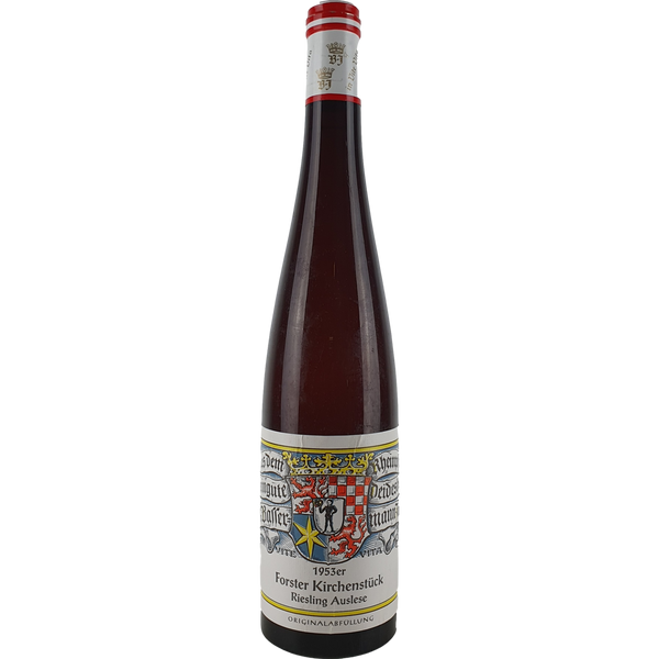 Dr. von Bassermann-Jordan - Forster Kirchenstück Riesling Auslese    1953 - 0,7 l - Bottle Hero