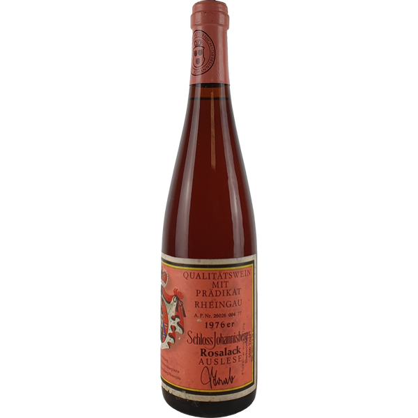 Schloss Johannisberg - Schloss Johannisberg Riesling Auslese Rosalack  1976 - 0,7 l - Bottle Hero