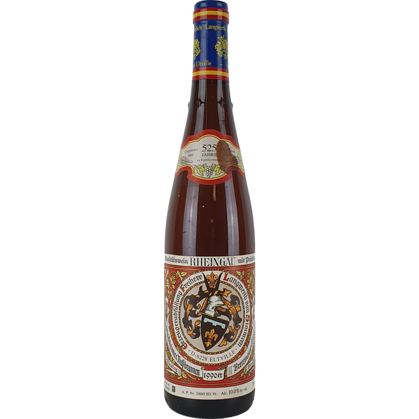 Freiherr Langwerth von Simmern - Hattenheimer Nußbrunnen Riesling Beerenauslese   1990 - 0,75 l - Bottle Hero
