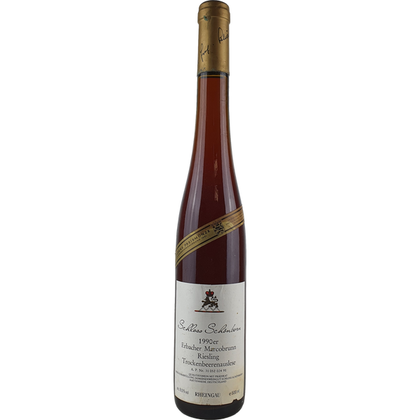 Schloss Schönborn - Erbacher Marcobrunn Riesling Trockenbeerenauslese Goldkapsel  1990 - 0,5 l - Bottle Hero