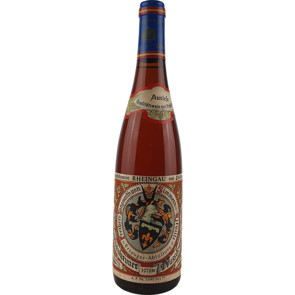 Freiherr Langwerth von Simmern - Hattenheimer Nussbrunnen Riesling Auslese   1976 - 0,7 l - Bottle Hero