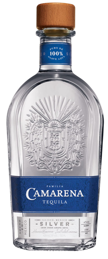 Tequila Familia Camarena Silver 100% Agave - Bottle Hero