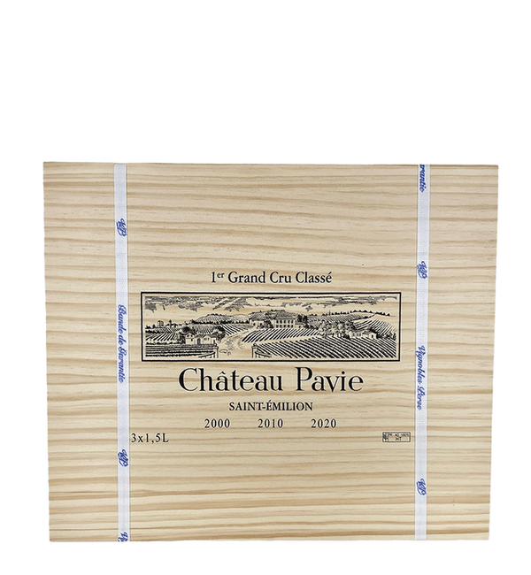 Château Pavie Millesimes 2000-2010-2020 Magnum (3 fl) - Bottle Hero