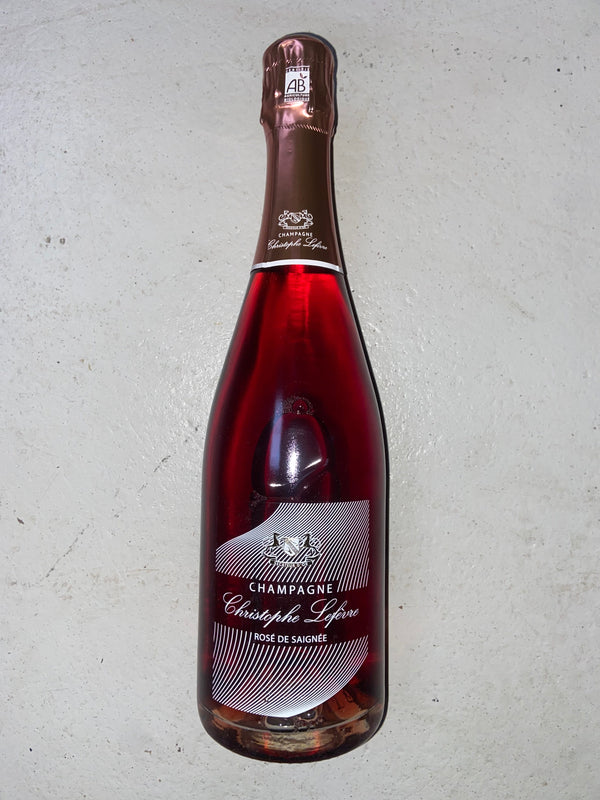 Christophe Lefévre Champagne Rosé de Saignée 2019 - Bottle Hero