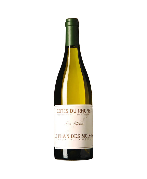 Le Plan des Moines, Côtes du Rhône Blanc, Les Silènes, 2024 - Bottle Hero
