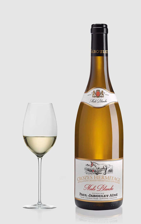 PAUL JABOULET, Crozes Hermitage Blanc Mule Blanche Ainé 2021 - Bottle Hero