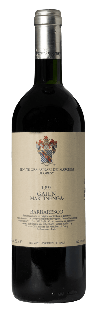 Gresy, Barbaresco Gajun 1997 - Bottle Hero