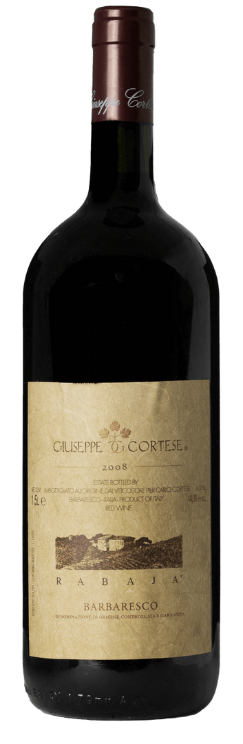 Giuseppe Cortese, Barbaresco Rabaja Mg 2008 - Bottle Hero