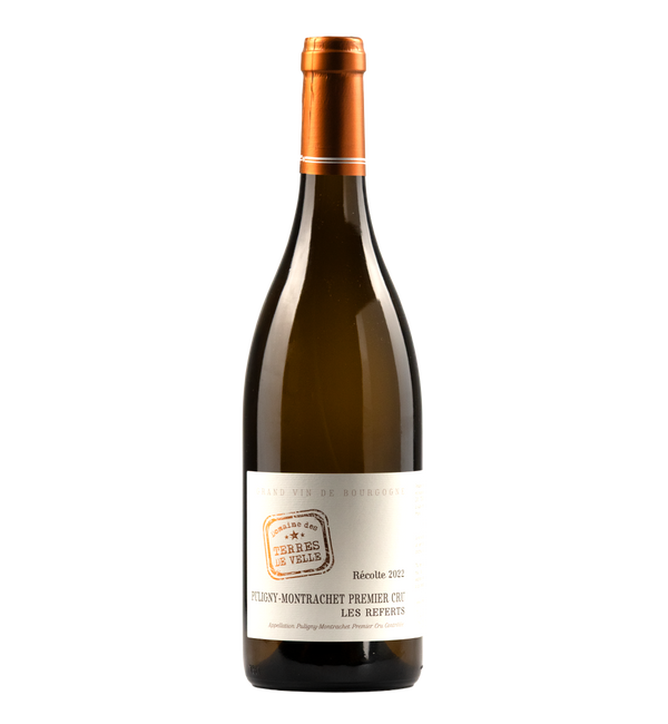 Domaine des Terres de Velle Puligny-Montrachet Premier Cru Les Referts Blanc 2022 - Bottle Hero