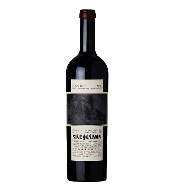 Sine Qua Non Grenache Raven 2006 - Bottle Hero