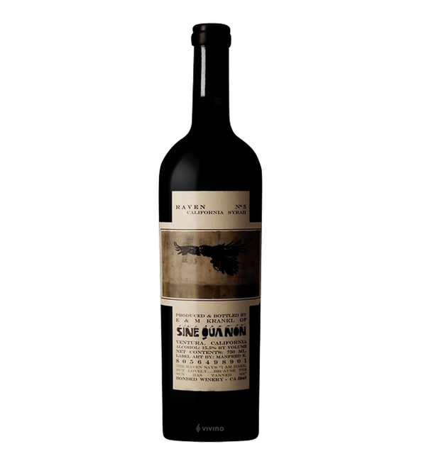 Sine Qua Non Raven No. 3 Syrah 2006 - Bottle Hero
