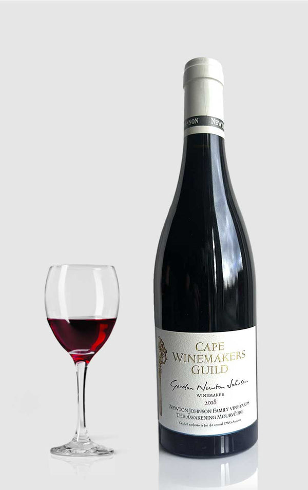 CWG Newton Johnson Family Vineyards The Awakening Mourvèdre 2018 - Bottle Hero
