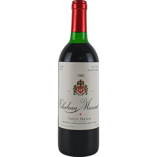 Chateau Musar  1981 - 0,75l - Bottle Hero
