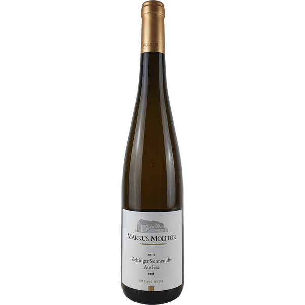 Markus Molitor - Zeltinger Sonnenuhr Riesling Auslese*** Goldkapsel   2019 (100 Parker) - 0,75 l - Bottle Hero