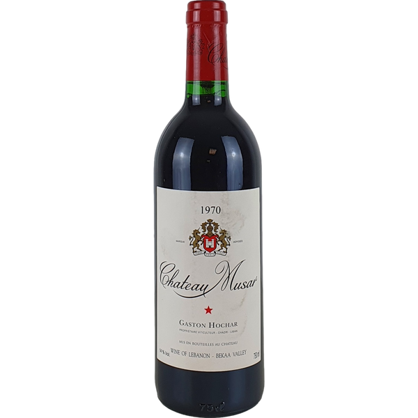 Chateau Musar   Red 1970 'ex Chateau 2022' - 0,75l - Bottle Hero