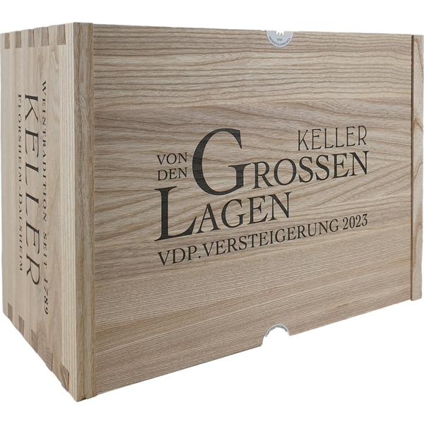 Klaus Peter Keller Versteigerungskiste von den Grossen Lagen 2023   - 6*0,75l OWC  - Bottle Hero