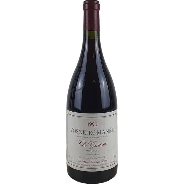 Domaine Prieure Roch Vosne-Romanee Clos Guilotte Monopole       1990 - 0,75l - Bottle Hero