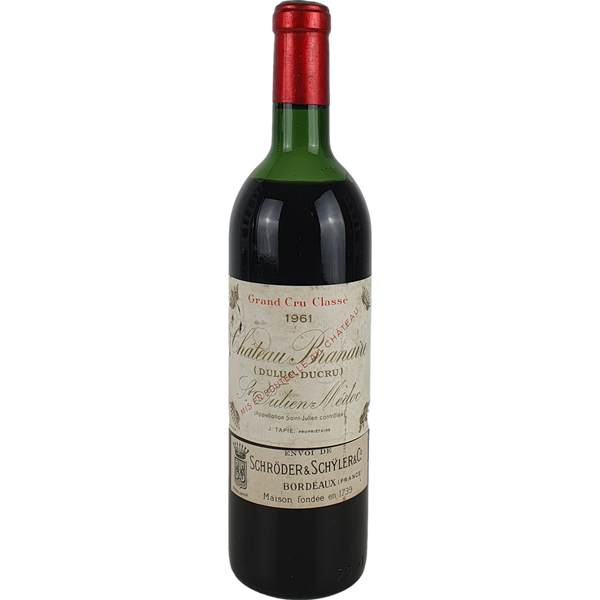 Chateau Branaire-Ducru   Grand Cru Saint-Julien    1961 - 0,75l - Bottle Hero