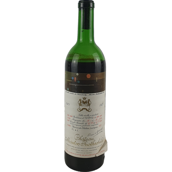 Chateau Mouton Rothschild (bad filling)      1971  - 0,75l  - Bottle Hero