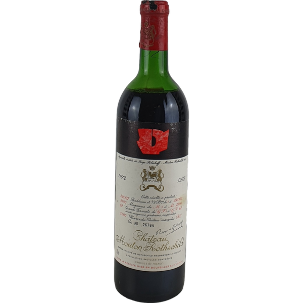 Chateau Mouton Rothschild       1972  - 0,75l - Bottle Hero