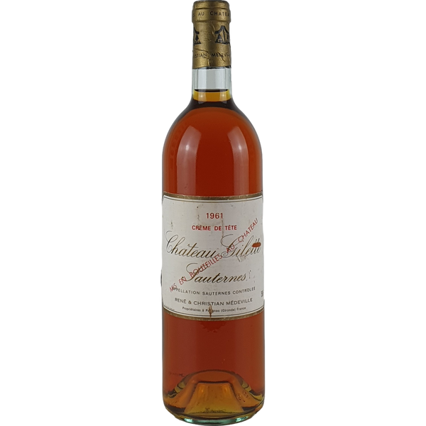 Chateau Gilette Creme de Tete   Sauternes   1961  - 0,75l - Bottle Hero