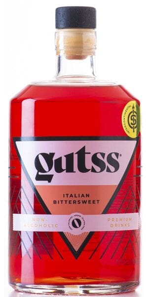 Gutss Italian Bitter Sweet Non-Alcoholic - bottlehero.dk