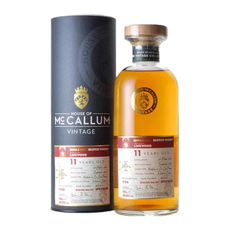 McCallum Vintage Single Malt Linkwood 13 Years 46,5% - Bottle Hero