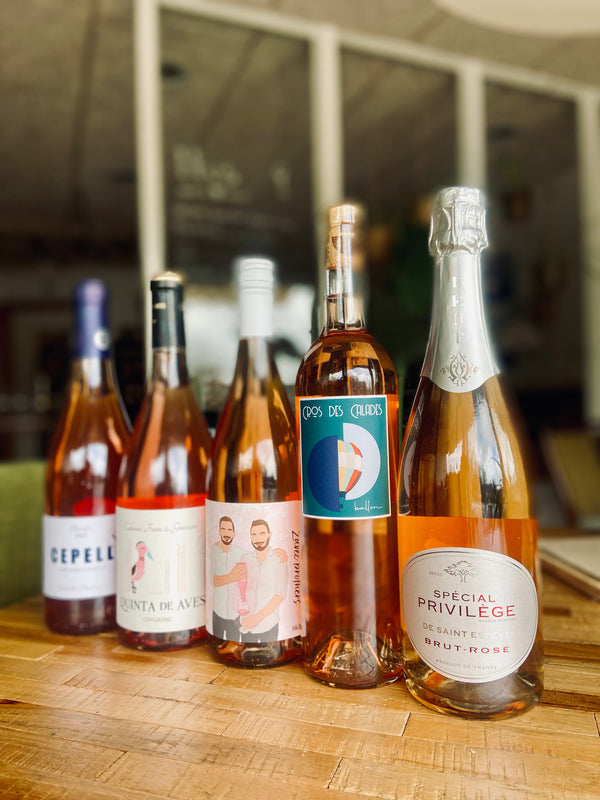 Smagekasse - Rosé (5 flasker) - Bottle Hero