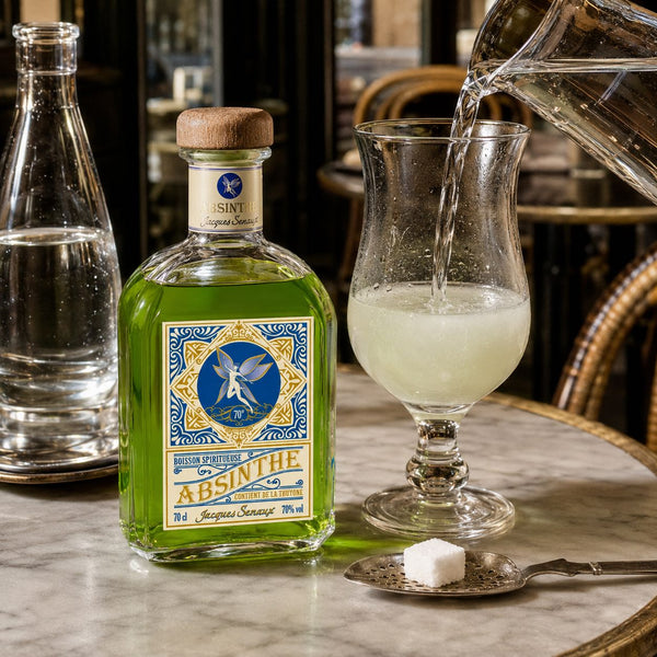 Jacques Senaux, Grøn Absinthe 70% 70 cl - Bottle Hero