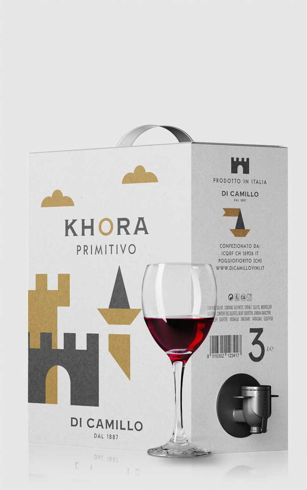 Di Camillo Khora Primitivo Bag In Box 3L 2025 - Bottle Hero