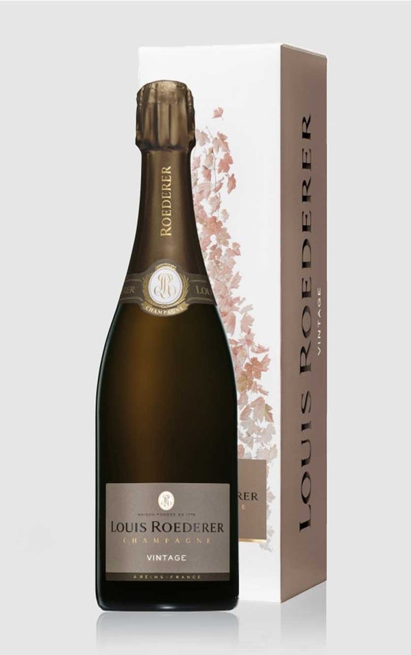 Louis Roederer Vintage Brut Champagne i Gaveæske 2016 - Bottle Hero