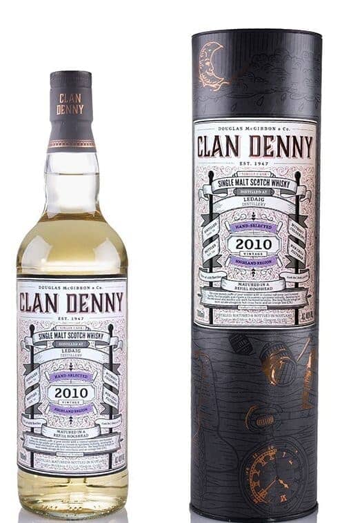 Clan Denny  Ledaig 10y Single malt 48% - Bottle Hero